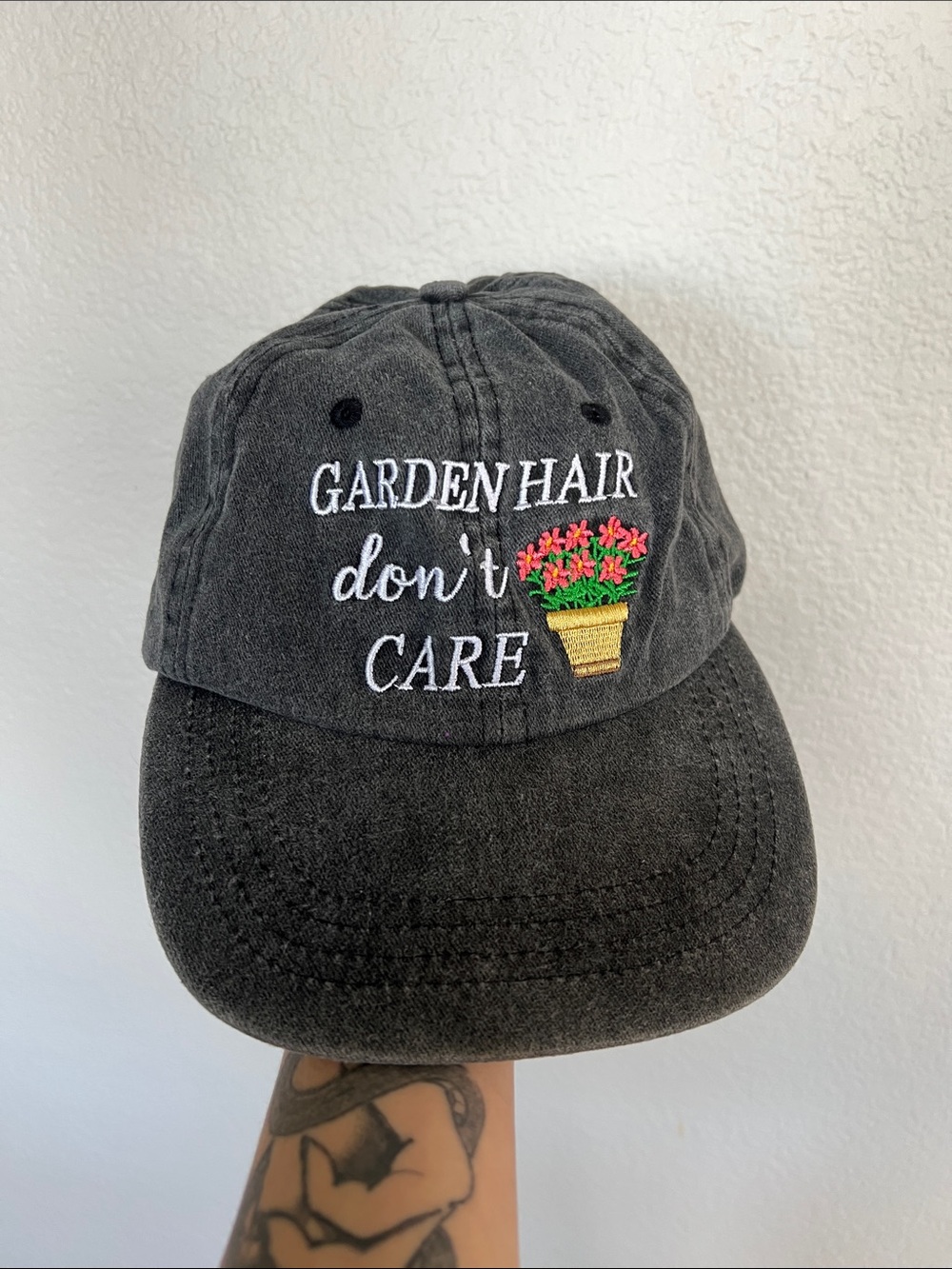 100% Cotton Hat (Embroidered)